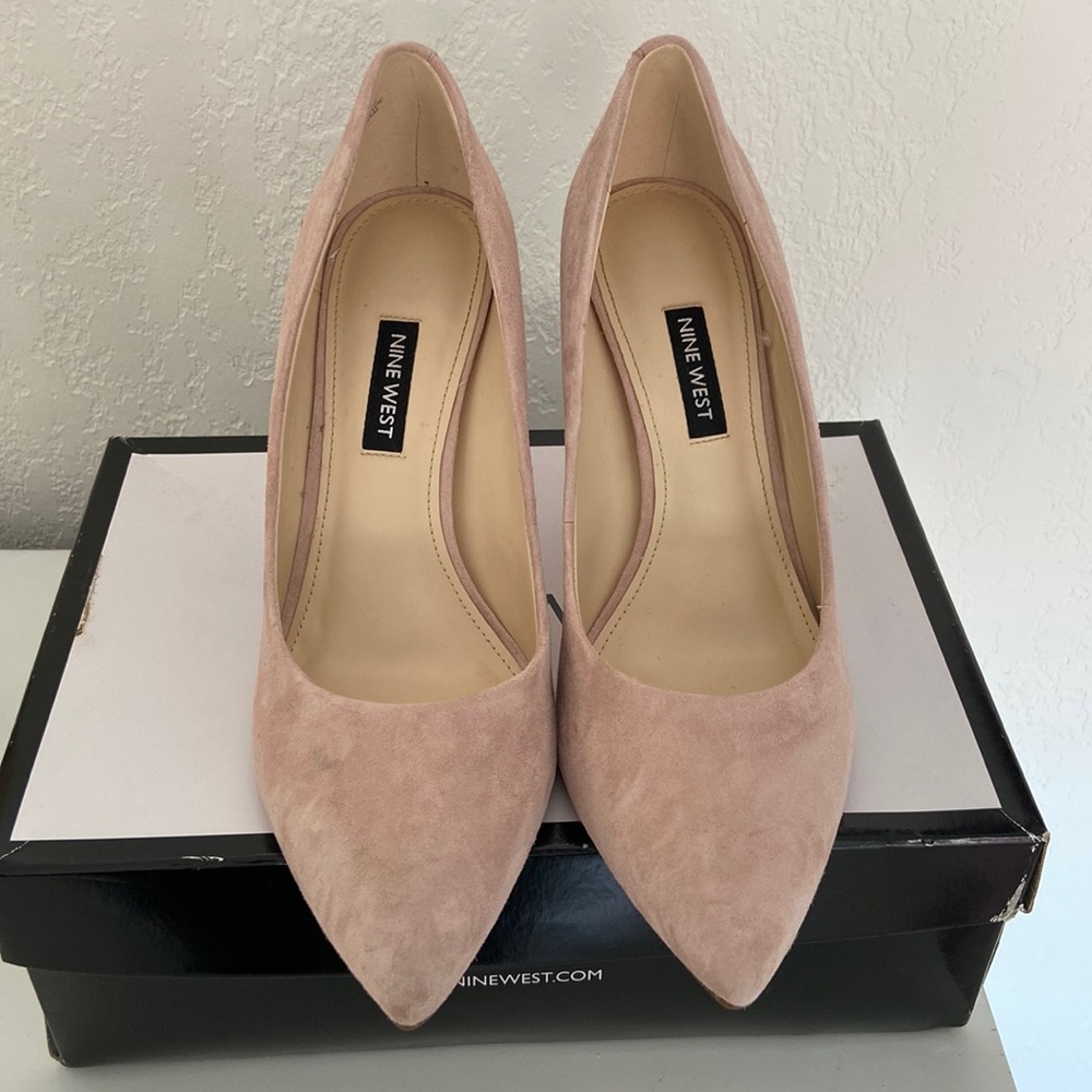 Nine West Blush pink heels